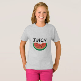 Juicy Watermelon - Girls' Basic T-Shirt