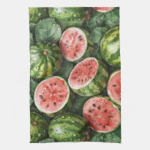 Juicy Watermelon Keuken Handdoek (Verticaal)