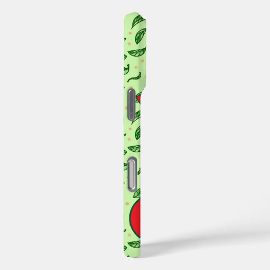 Juicy Watermelon & Leaf Case-Mate iPhone Case (Achterkant / Rechts)