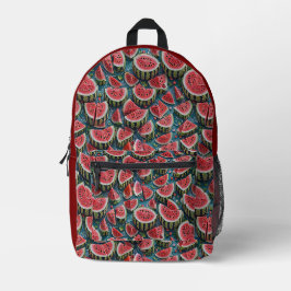 Juicy Watermelon Pattern Design 1 Bedrukte Rugzak