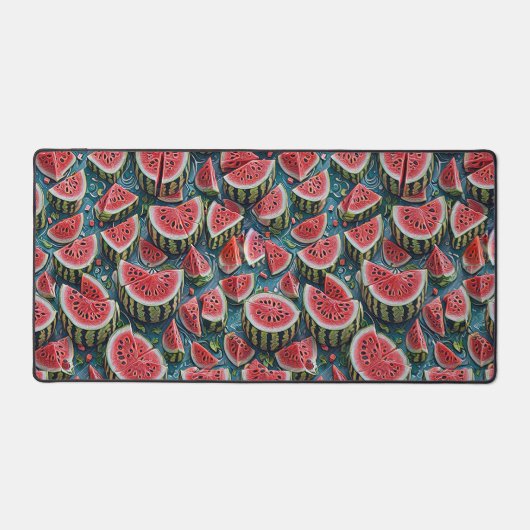 Juicy Watermelon Pattern Design 1 Bureaumat (Voorkant)