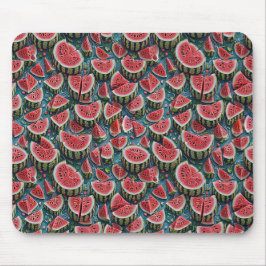 Juicy Watermelon Pattern Design 1 Muismat