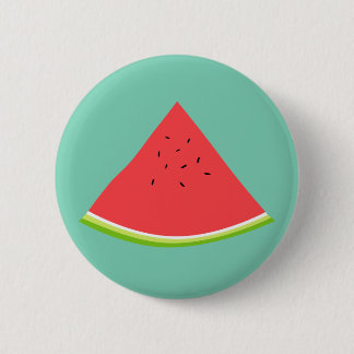 Juicy Watermelon Slice Ronde Button 5,7 Cm