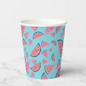 Juicy Watermelons Papieren Bekers (Achterkant)