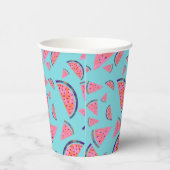 Juicy Watermelons Papieren Bekers (Rechts)