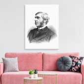 Juist eerwaarde George J. Goschen Canvas Afdruk (Insitu (Woonkamer))