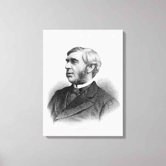 Juist eerwaarde George J. Goschen Canvas Afdruk (Voorkant)