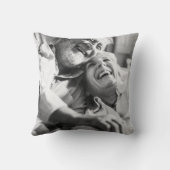 Juist getrouwd 50ste huwelijksjubileum foto kussen (Achterkant)