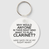 Juist Mind Clarinet Sleutelhanger (Voorkant)