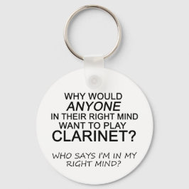 Juist Mind Clarinet Sleutelhanger