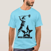 Juist Smash communisme T-shirt (Voorkant)