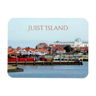 Juist Stad en Haven, Juist Eiland, Oost-Friesland Magneet