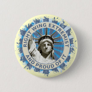 Juist Wing Extremist Ronde Button 5,7 Cm