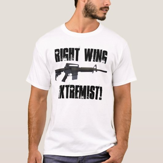 Juist Wing Extremist! T-shirt (Voorkant)