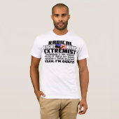 Juist Wing Extremist! T-shirt (Voorkant volledig)