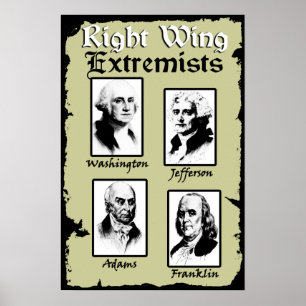 Juist Wing Extremisten! Poster
