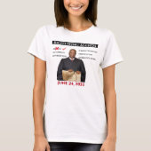 JUISTE AGENDA T-SHIRT (Voorkant)