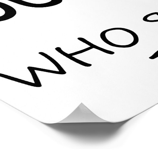 Juiste geest Sousaphone Poster (Hoek)