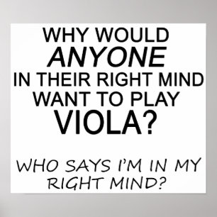 Juiste geest Viola Poster