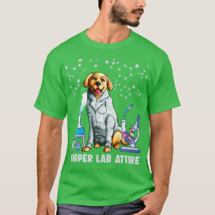 Juiste Laboratoriumkleding Grappige Wetenschap Che T-shirt