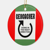 Juiste Richting Keramisch Ornament (Links)