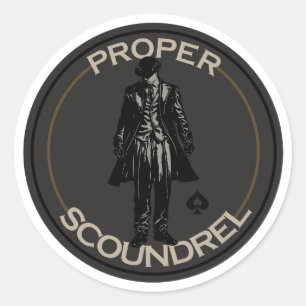 Juiste Scoundrel sticker