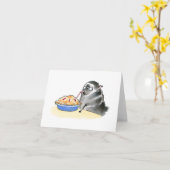 Juiste tool voor de Job zwarte moppenkaart Kaart (Gele Bloem)