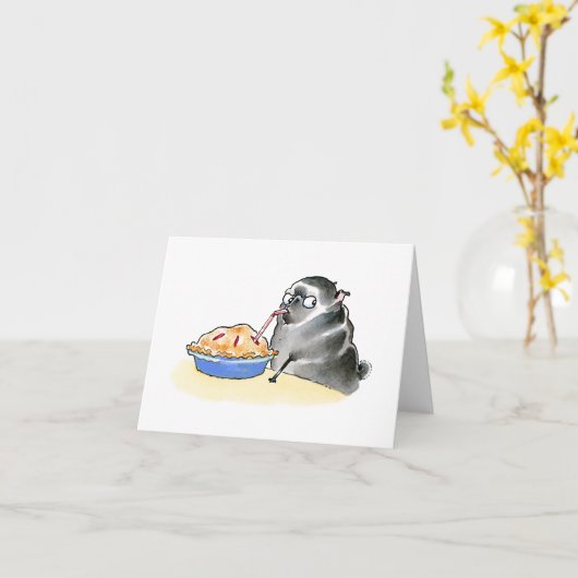 Juiste tool voor de Job zwarte moppenkaart Kaart (Gele Bloem)