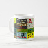 JUISTE WOORDEN ~ Koffie-Mok / TRUISME Koffiemok (Voorkant links)