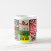 JUISTE WOORDEN ~ Koffie-Mok / TRUISME Koffiemok (Center)