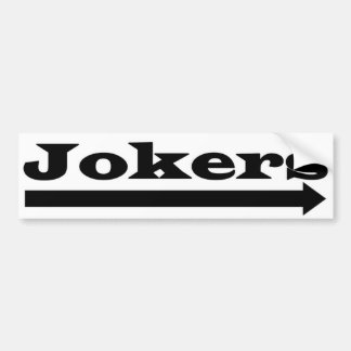 Juiste woordvoerders bumpersticker