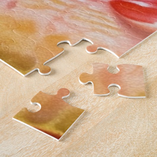 Juistheidsstuk van grapefruit legpuzzel (Zijkant)