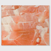 Juisy Pork Meat Segmenten omhullen textuur Cadeaupapier (Vlak)