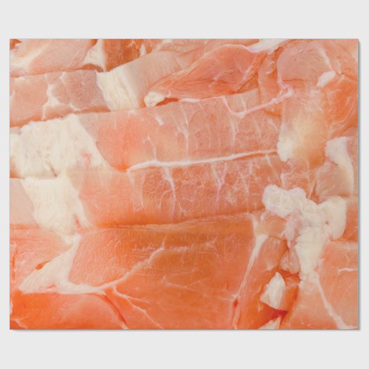 Juisy Pork Meat Segmenten omhullen textuur Cadeaupapier (Vlak)