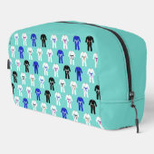 Jujitsu Jiu Jitsu BJJ gepersonaliseerd Toilettasje (Rechterhoek)