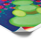 Juju Kinetic Collage Kaleidoscoop Poster (Hoek)