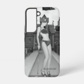 JuJu Roos Miniature Golf Samsung Galaxy Hoesje (Achterkant)