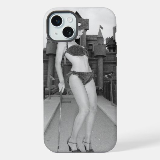 JuJu Rose Minigolf iPhone Hoesje (Achterkant)