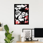 Jujutsu Kaisen Art 1 Poster (Thuiskantoor)