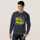 Jujutsu Kaisen "BESTO FRIENDO" Sweatshirt (Voorkant volledig)