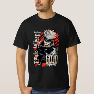 Jujutsu kaisen heren t-shirt Zwarte t-shirt