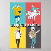 Jujutsu Kaisen Original Poster (Voorkant)