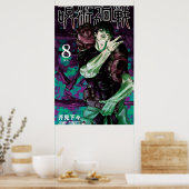 Jujutsu Kaisen Volume 8 Hoesje Poster (Keuken)