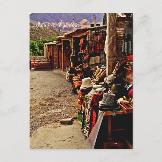 Jujuy - Argentina Briefkaart (Voorkant)