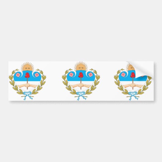 jujuy, Argentinië Bumpersticker (Voorkant)