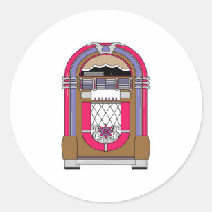 jukdoos ronde sticker
