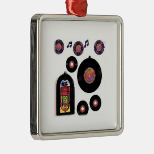 JUKE BOX EN DE 50 CHRISTMAS ORNAMENT (Rechts)