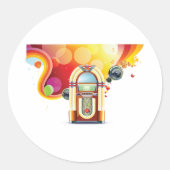 Juke Box Music Stickers (Voorkant)