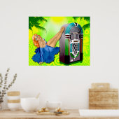  Juke Box Poster (Keuken)