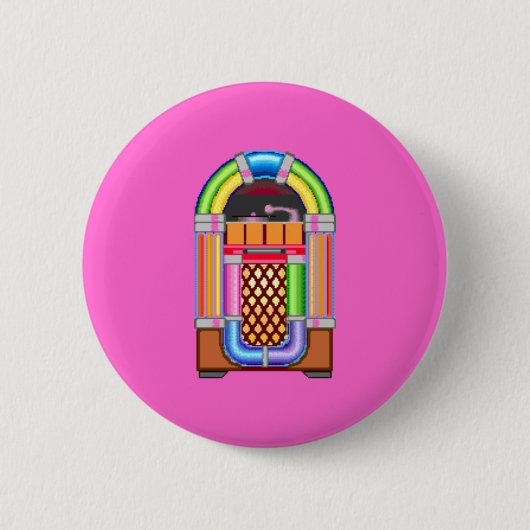Juke Box Ronde Button 5,7 Cm (Voorkant)